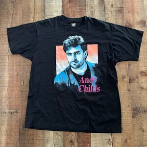 Vintage 1991 Andy Childs Signed T‑Shirt Screen Stars Best - XL  – Autographed